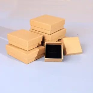 現貨天地蓋飾品盒珠寶首飾包裝盒手鍊盒牛皮紙復古紙盒工廠批發