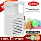 Bathroom Toilet Cabinet Storage Shelf Laundry Cupboard Holder Home Furniture AU