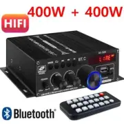 Sound Amplifier 2.0 Channels Bluetooth 5.0 HIFI Amplifiers Home Digital Audio Ba