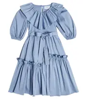 [Paade Mode] Paade Mode Floral cotton-blend dress Y 2 multicoloured