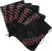 GANAZONO 5pcs Baseball Backpack Bag Backpacks Waterproof Backpack Extra Large Bag Clear Backpack Gym Bag While Messenger Bag Sports Backpack Cross Body Bag Bat Bag Polyester Black