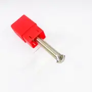 KLOT Solid Carbide Front&Back Chamfer Cutter End Mill 3mm-12mm For Aluminum CNC