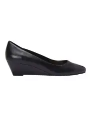 [Sandler] Henry Heeled Shoes in Black Leather
