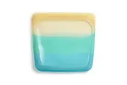 Stasher Silicone 828ml/19cm Reusable Sandwich Bag Food Storage Pouch Yellow Sea