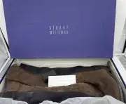 Stewart Weitzman 5050 Boots, Truffle Suede, M7 / W8.5