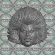 Granny Goodness v3 custom head for McFarlane DC Multiverse & other figures