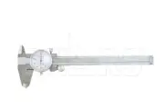 SHARS 0- 6 x 0.1" 4 WAY DIAL CALIPER STAINLESS STEEL SHOCK PROOF NEW P}