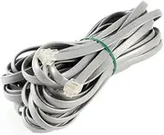XYWHPGV Plastic Noodles 6P6C RJ12 M/M Flat Telephone Cable, 10M 33-Feet, Gray(89ba6 57989 53f4e 9cd3f ebaf2 07989