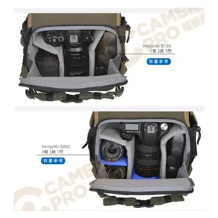 BENRO 百諾 Incognito B300 微行者系列雙肩攝影背包 相機包 黑色 卡其色 [相機專家] 公司貨