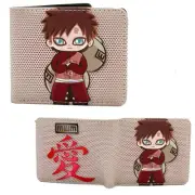Naruto Bi-Fold Wallet - STANDING CHIBI GAARA New (Anime 4x5" Billfold)