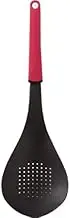Suncraft OB-16P Talking Bistro Nylon Colander Shaped Spoon, Pink