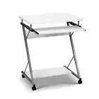 Artiss Computer Desk Keyboard Tray Shelf 60CM Home Office Study Zshape White New