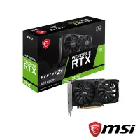 在飛比找Yahoo奇摩購物中心優惠-微星 GeForce RTX 3050 VENTUS 2X 