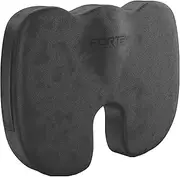 FORTEM Chair Cushion, Seat Cushion for Office Chair, Car Seat Cushion, Coccyx Orthopedic Pillow, Memory Foam Sitting Pillow for Computer, Seat Pad for Gaming, Washable Cover, XL