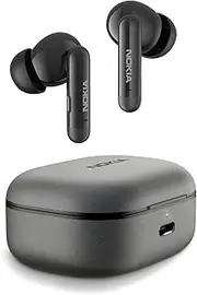 [Nokia] Essential True Wireless Earphones (E3511), Fully Wireless Earbuds, Bluetooth, Noise Cancellation, External Sound Capture / 25 Hours of Music Playback, Instant Connection, Hands-Free Calling
