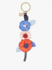 Dottie Bloom Embellished Key Fob
