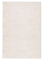 Ravina Ivory Geometric Rug