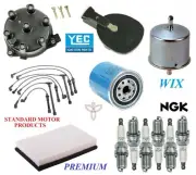 Tune Up Kit Filters Cap Wire Spark Plugs For NISSAN QUEST V6 3.0L 1993-1998 (for: Nissan)