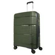 Pierre Cardin Normandy 65cm MEDIUM Hard Shell Suitcase - Green