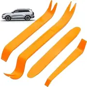 Car Trim Removal Tool Kit 4Pcs Plastic Pry Tool Lightweight Sturdy Auto Door Clip Panel Trim Removal Tools for Car Dash Radio