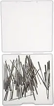 Beatifufu 60pcs Professional Sewing Machine Needles Side Opening Jumping Storage Box Suitable for Fabrics
