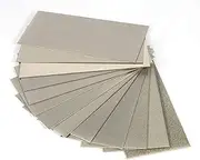 Thin Sharpening Stone Square Plate Diamond Coated, Tool Knife Polishing Rectangle Whetstone, 1 PC, 80-3000 Grit