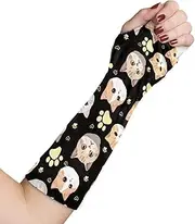 Gomyblomy Arm Cast Cover Washable Short Arm Cast Protector Reusable Elastic Cast Sleeve for Women Men Kids Arm Plaster Covers