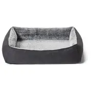 Orthopaedic Snuggler Chinchilla Dog Bed Medium
