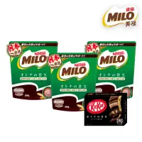在飛比找momo購物網優惠-即期品【MILO 美祿】日本元氣可可200gx3包贈KitK