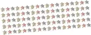 SHINEOFI 3sets Star Beads for Jewelry Making 300 Spacer Beads Assorted Colors DIY Kit 300pcs*3