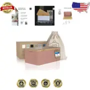 Elegant Bread Bin with Ventilation & Cutting Board - Perfect Gift for Bakers