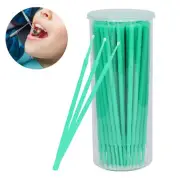 100Pcs Micro Brushes Disposable Clean Bendable Portable Convenient Dental Ap BX5