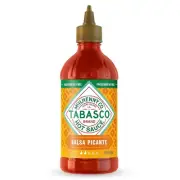 TABASCO Salsa Picante 8.6 oz – Mild Mexican-Style Hot Sauce, Rich & Flavorful