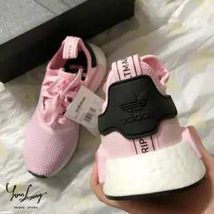 【Luxury】現貨 ADIDAS NMD_R1 BOOST 粉紅色 白粉 粉白 玫瑰 粉嫩 慢跑鞋 女鞋 B37648