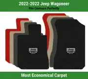 Lloyd Velourtex Front Row Carpet Mats for 2022 Jeep Wagoneer w/Jeep Grill Logo (for: Jeep)