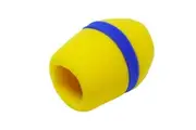 BravoPro WS83 Foam Windsock suits Wireless Microphones - Yellow