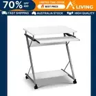 Computer Desk Keyboard Tray Shelf White 60CM Home Office Furniture Worksta 05-WH