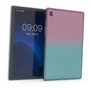 TPU Silicone Case Compatible with Samsung Galaxy Tab A8 10.5 Bicolor 08-04-03