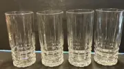 Vintage Nachtmann Astra Crystal 5.5” Highball Glasses Bavaria Set Of 4