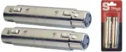 Stagg F XLR to F XLR 2 Adapters pack AC-XFXFH