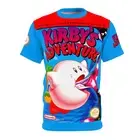Kirby's Adventure 1993 NES Retro Video Game Nintendo Box Cover Game T-Shirt