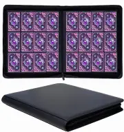12 Pocket 720 Pockets Trading Card Binder Ringless Side Loading Card Holder New