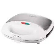 750 Watts Dual Waffle White Nonstick Surface Waffle Maker Cool-Touch Handles NEW