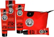 Grandpawpaw 3-in-1 Gift Bag - Hand Cream, Lip Balm, Papaya Ointment - Papaya Extract, Manuka Honey-Convenient Travel Bag for All, Including Babies and Expectant Mothers
