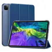 For Apple iPad Pro 11 inch 2020 /2018 Folio Leather Smart Magnetic Flip Stand Case Cover (Navy Blue)