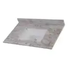 Home Decorators Collection Bathroom Vanity Tops Ceramic Single Sink Undermount