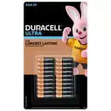 Duracell Ultra AAA Battery 1.5V Alkaline Batteries Longest Lasting 20 Pack