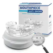 Stop Snoring Adjustable Mouthpiece Anti Snore Sleep Apnea Mouth Guard