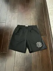 Eric Emanuel Shorts Black Size Large Brand New