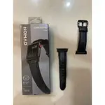 NOMAD APPLE WATCH 皮革 錶帶 42MM 八成新 黑 真皮